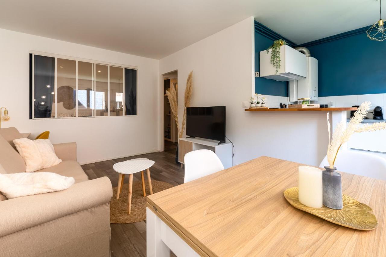 Hygge - Superbe Apt Renove Rouen Gare Avec Parking Privatif Apartamento Exterior foto