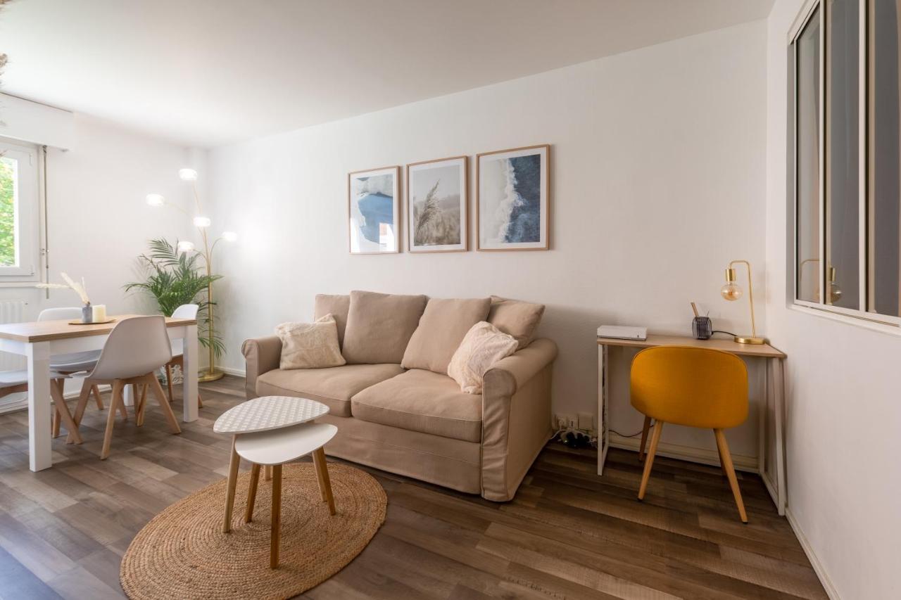 Hygge - Superbe Apt Renove Rouen Gare Avec Parking Privatif Apartamento Exterior foto