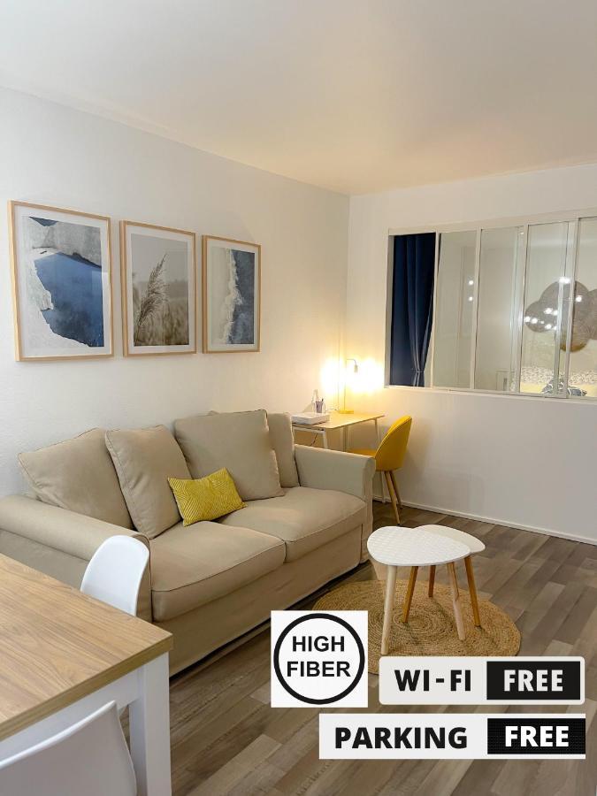 Hygge - Superbe Apt Renove Rouen Gare Avec Parking Privatif Apartamento Exterior foto